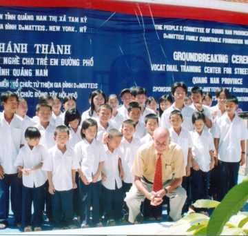 Inauguration ceremony of vocational training center for street children in Quang Nam
